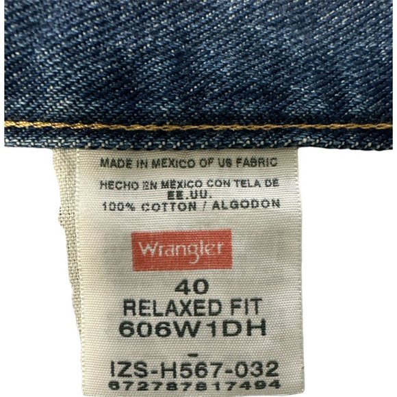 Wrangler Men's Premium Jean Shorts size 40x 9 Relaxed Fit High Rise Excellent - Picture 5 of 6